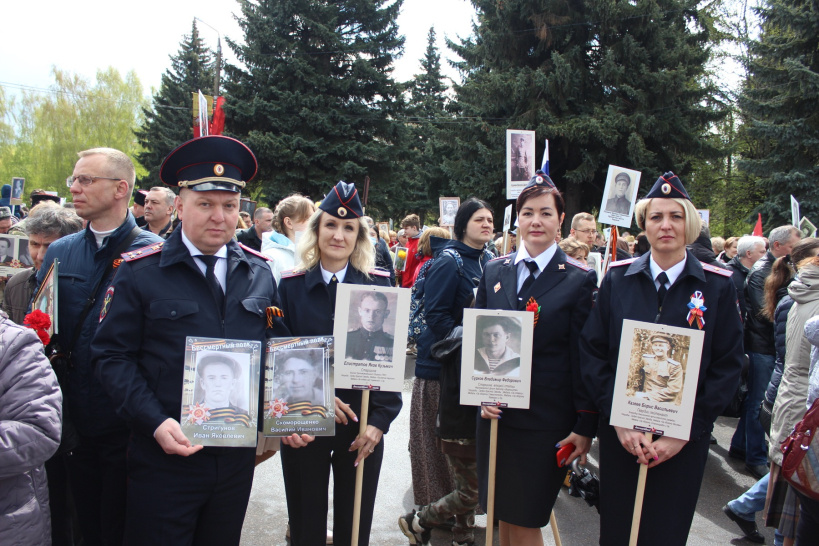 Полицейские г.о. Коломна приняли участие в мероприятиях, посвященных Дню Победы