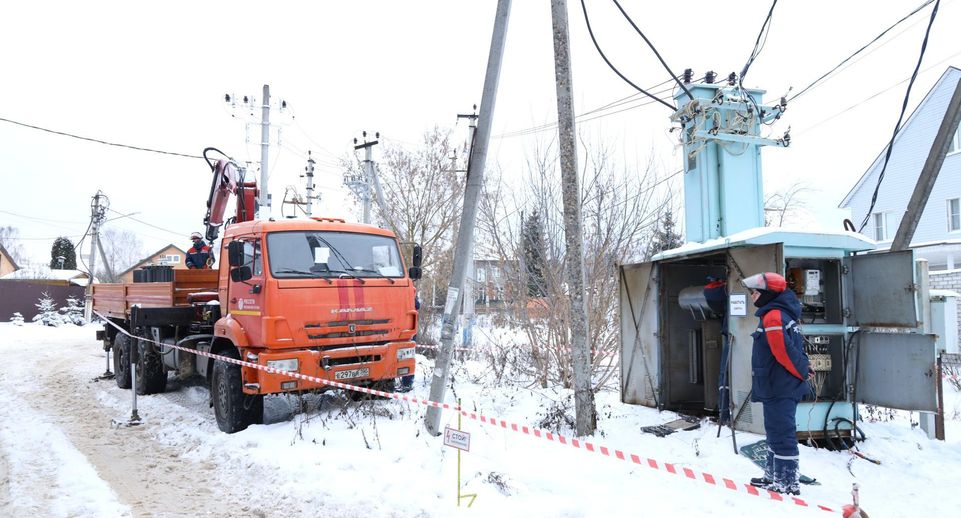 Четыре новых трансформатора установили в Коломенском округе